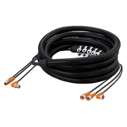 Przewód połączeniowy typu Y Multicable 1 x Y-Jumper M12 (EVC507) - IFM