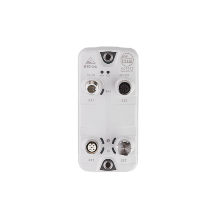 IO-Link master z interfejsem AS-i IO-Link Master AS-i 2P IP69K (AC6003) - IFM