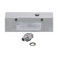 Adapter procesowy do detekcji małych przepływów ADAPTBLOCK D22 G3/4 (E40163) - IFM