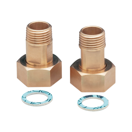 Adapter montażowy  do czujników  przepływu ADAPTER G3/4-NPT1/2/MS (E40154) - IFM