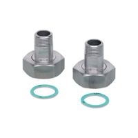 Adapter montażowy  do czujników  przepływu ADAPTER G1-R1/2/V4A (E40179) - IFM