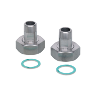 Adapter montażowy  do czujników  przepływu ADAPTER G1-R1/2/V4A (E40179) - IFM