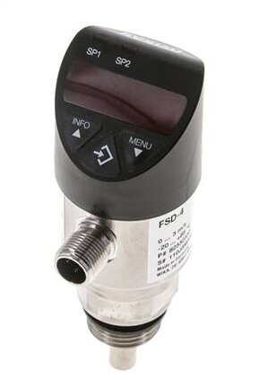 Elektroniczny monitor przepływu G 1/2, standard - Wika