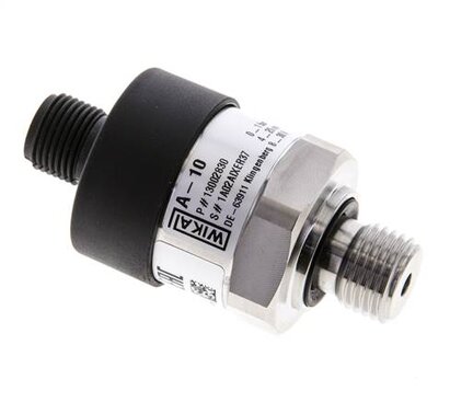 Przetwornik pomiarowy ciśnienia 0 do 4 bar (0,5% BFSL), G 1/4 gwint zew. 0-10V - Wika
