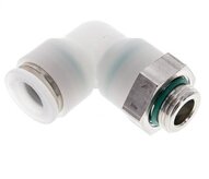 Złączka kątowa wtykowa G 3/8-12, IQS-PVDF - Sang-A