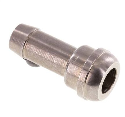 Króciec do węża, stożek 60°, 11 - 12mm do M22 x 1.5, stal nierdzewna - Air-Com