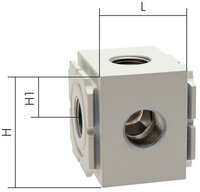 Rozdzielacz Eco-Line, G3/8, Eco-Line 3A - Emc