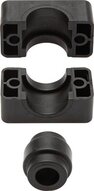 Para szczęk zaciskowych (wkladka elastomerowa) 6mm, Forma konstrukcyjna 4(GR46LKPEL) - Hydac