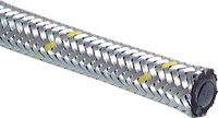 Przewód gumowy  paliwowy w oplocie (SILBER1217)