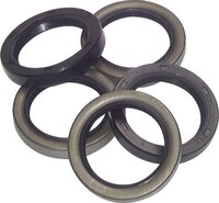 Falowany pierscień uszczelniający promieniowy, FKM (80A), 110x130x12mm, AS