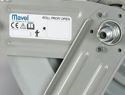 Zwijacz przewodu hydraulicznego MAVEL Roll Big Profi Automatic 20-1/2" 60 bar 40° C