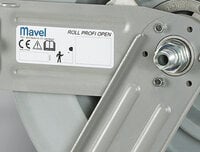 Zwijacz przewodu sprężonego powietrza MAVEL Roll Big Profi Open AIR/16 (15+1m)-3/4" 20 bar
