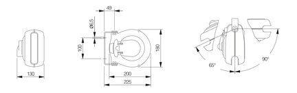 Zwijacz przewodu MAVEL + lampa Rollamp Minor 230/8 7+1M 2X1+Girolight VV-F