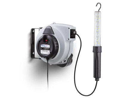 Zwijacz przewodu MAVEL + lampa LED Rollamp Classic Plus+Lighty LED 18 NO TRASF. RN-F