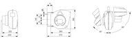Zwijacz przewodu MAVEL + lampa LED Rollamp Classic Plus 24V+Lighty LED 18 RN-F - Mavel