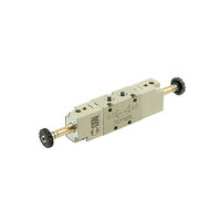 Elektrozawór seria 70 2x3/2 NC G1/8, zasilanie obce, powót sprężyną - Metal Work