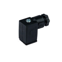 Wtyczka 15 mm forma C DIN 43650 z diodą LED 24V - Metal Work
