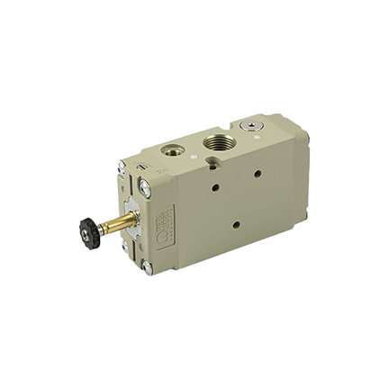 Elektrozawór seria 70 3/2 NC G 1/2, zasilanie obce, powrót sprężyną - Metal Work