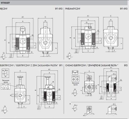 Elektrozawór odcinający V3V SY2 G 3/8 - Metal Work