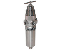 Filtroregulator ze stali nierdzewnej, 1/4 PTF, 5 µm, 0,3–8,5 bar, ręczny spust, bez manometru, serii B05 (B05-238-M1LA) - Norgren