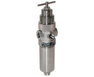 Filtroregulator ze stali nierdzewnej, 1/4 PTF, 5 µm, 0,3–8,5 bar, ręczny spust, bez manometru, serii B05 (B05-238-M1LA) - Norgren