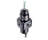 Filtroregulator ze stali nierdzewnej, 1/2 NPT, 25 µm, 0,3–9 bar, ręczny spust, bez manometru, serii B38 (B38-440-M2LA) - Norgren