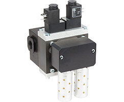 Zawór bezpieczeństwa z samokontrolą, G1/2, NC, 3/2, ster. elektromagn./powrót sprężyną (SCVA101DE1A02400) - Norgren