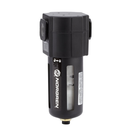 Filtr ogólnego przeznaczenia Excelon, 1/2 PTF, 40 µm, automatyczny spust, z osłoną (F74G-4AN-AP3) - Norgren