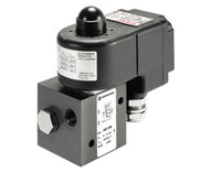 Elektrozawór grzybkowy bezpośredniego działania, G1/4, NAMUR, 3/2, NO, ster. elektromagn. bezpośrednie/powrót sprężyną (2401109080002400) - Norgren