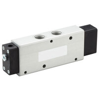 Zawór liniowy, sterowany pneumatycznie, 1/2 NPT, 5/2, sterowanie pneumatyczne/powrót sprężyną, serii V63 (V63T5D7A-XP090) - Norgren