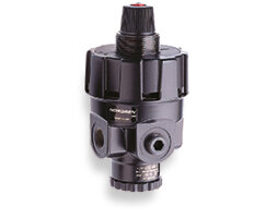Regulator ręczny wysokoprzepływowy, 1/2 PTF, 0.7-8 bar, bez manometru, serii R24 (R24-400-RNLA) - Norgren