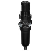 Filtroregulator, G1/4, 40 µm, 0,3–10 bar, automatyczny spust, bez manometru, serii B07 (B07-205-A3MG) - Norgren