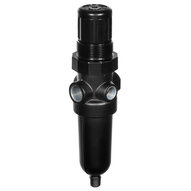 Filtroregulator, G1/4, 40 µm, 0,3–10 bar, automatyczny spust, bez manometru, serii B07 (B07-205-A3MG) - Norgren