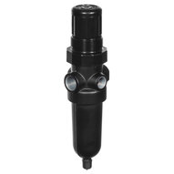Filtroregulator, G1/4, 40 µm, 0,3–10 bar, ręczny spust, bez manometru, serii B07 (B07-205-M3MG) - Norgren