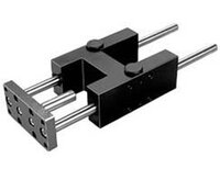 Prowadnica z łożyskami rolkowymi, typ 61, do siłownika o średnicy 40 mm, skok 100 mm (QA/8040/61/100) - Norgren