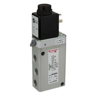 Elektrozawór liniowy serii 26360, G1/4, 5/2, ster. elektromagn./powrót sprężyną pneumatyczną (2636065024523050) - Norgren