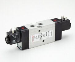 Elektrozawór liniowy serii 26220, G1/8, 4/2, ster. elektromagn./ster. elektromagn. (2622101305002400) - Norgren
