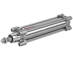 Siłownik ISOLine, ściągany, dwustronnego działania, ze stali nierdzewnej, średnica 40 mm, skok 250 mm (KA/802040/M/250) - Norgren