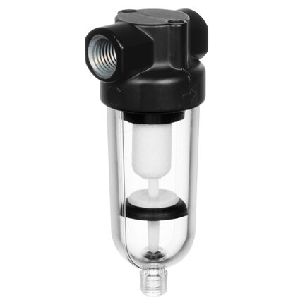 Miniaturowy filtr ogólnego przeznaczenia, 1/4 PTF, 5 µm, automatyczny spust (F07-200-A1TA) - Norgren