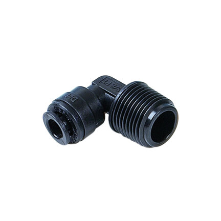 Złączka wtykowa Pneufit D z acetalu, adapter kolankowy, R3/8, 10 mm (D01451038) - Norgren