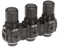 Regulator ciśnienia ogólnego przeznaczenia kolektora Excelon, 3/8 PTF, 0.3-10 bar, bez manometru (R72M-3AK-RMN) - Norgren