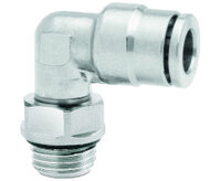 Złączka wtykowa Pneufit 10, kolanko z adapterem obrotowym, M5, 6 mm (102470605) - Norgren