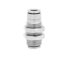 Złączka wtykowa Pneufit 12, złączka grodziowa prosta, 3/8" (120290600) - Norgren