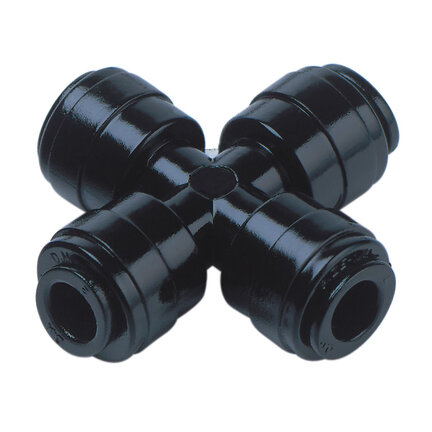 Złączka wtykowa Pneufit D z acetalu, złączka krzyżowa, 8 mm (D00900800) - Norgren