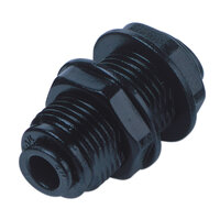 Złączka wtykowa Pneufit D z acetalu, złączka grodziowa prosta, 4 mm (D00290400) - Norgren