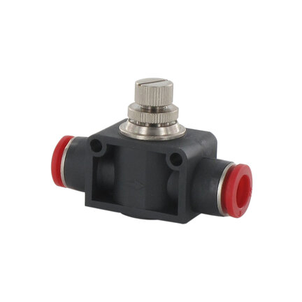 Regulator przepływu liniowy Pneufit C, prosty, 12 mm (C00GE1200) - Norgren