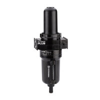 Filtr koalescencyjny do usuwania par oleju Olympian Plus, G1/4, 0,01 µm, automatyczny spust, ze wskaźnikiem poziomu cieczy (F64B-2GN-AR0) - Norgren