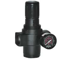 Regulator ogólnego przeznaczenia, 1-1/4 PTF, 0.3-8.5 bar, z manometrem, serii R17 (R17-A00-RGLA) - Norgren
