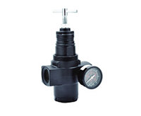 Regulator ogólnego przeznaczenia, 1 PTF, 0.3-8.5 bar, z manometrem, serii R17 (R17-801-RGLA) - Norgren
