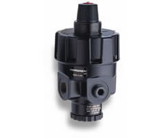Regulator ręczny wysokoprzepływowy, 1/2 NPT, 0.3-2 bar, bez manometru, serii R24 (R24-400-RNCA) - Norgren